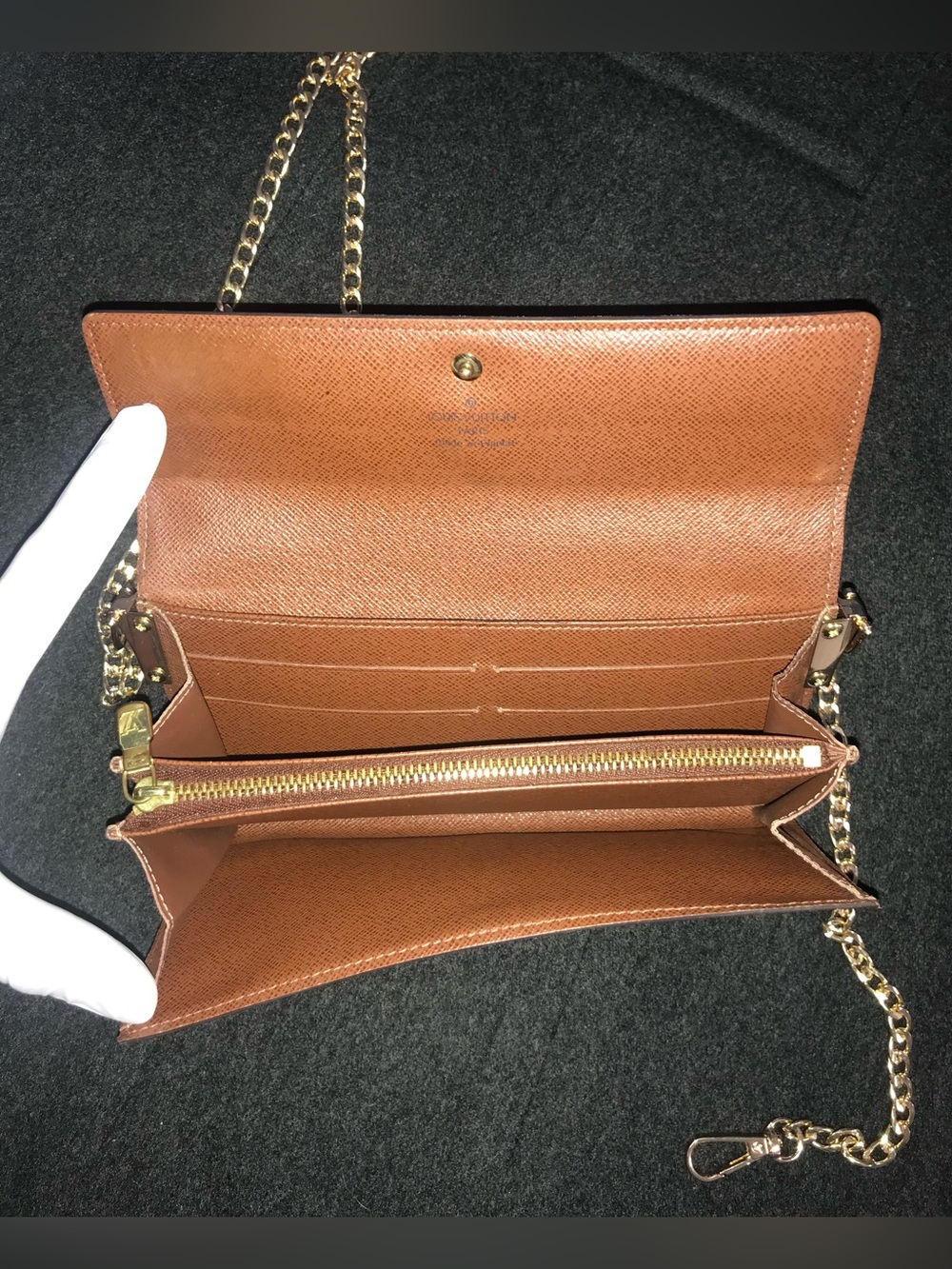 ✅LV BUNDLE LARGE BAG+LONG WALLET LOUIS VUITTON - Picture 14 of 16